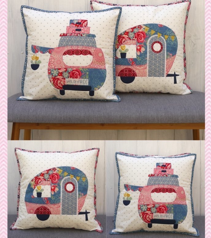 Poppies Adventures Cushion Patterns