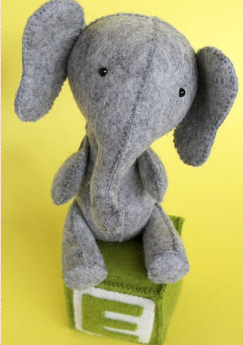 E is for Elephant Pattern