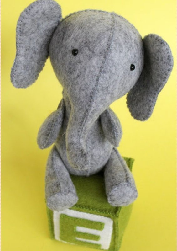 E is for Elephant Pattern