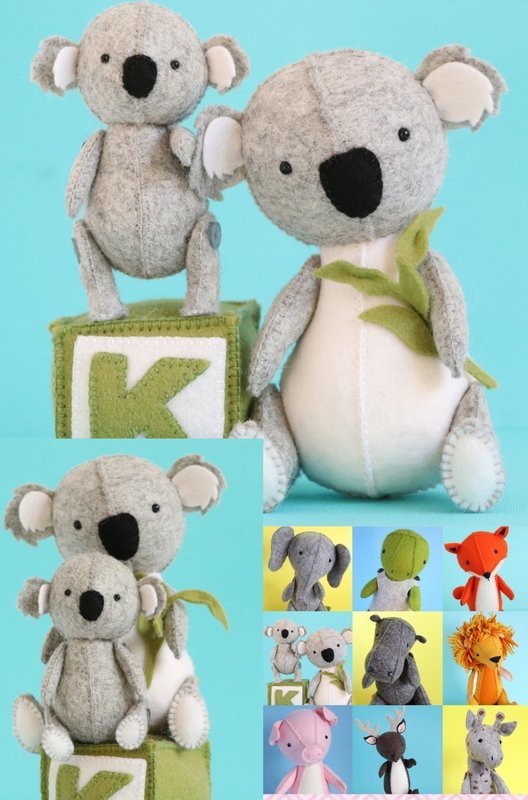K is for Koala Pattern