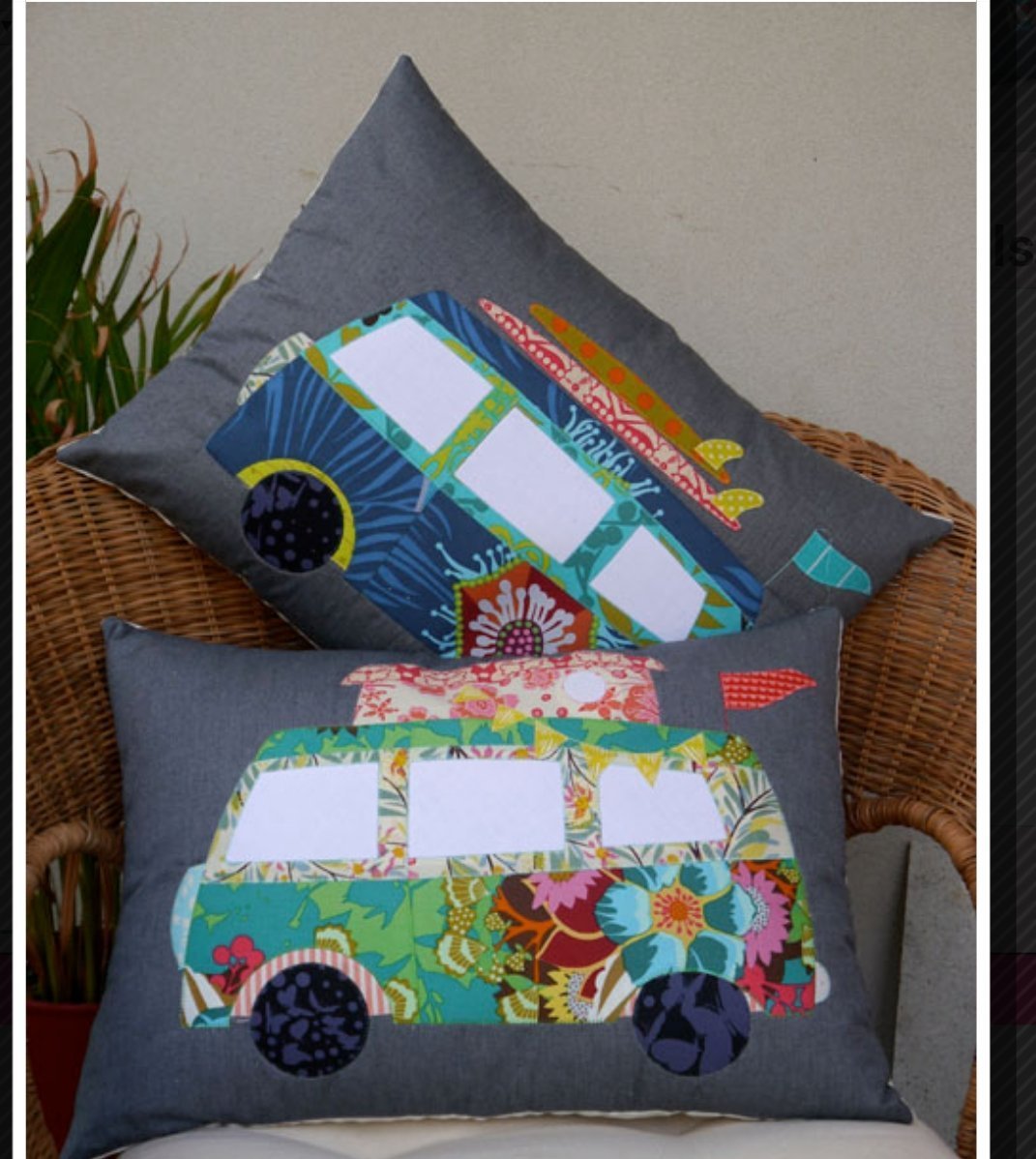 Free Campin' Cushion Pattern