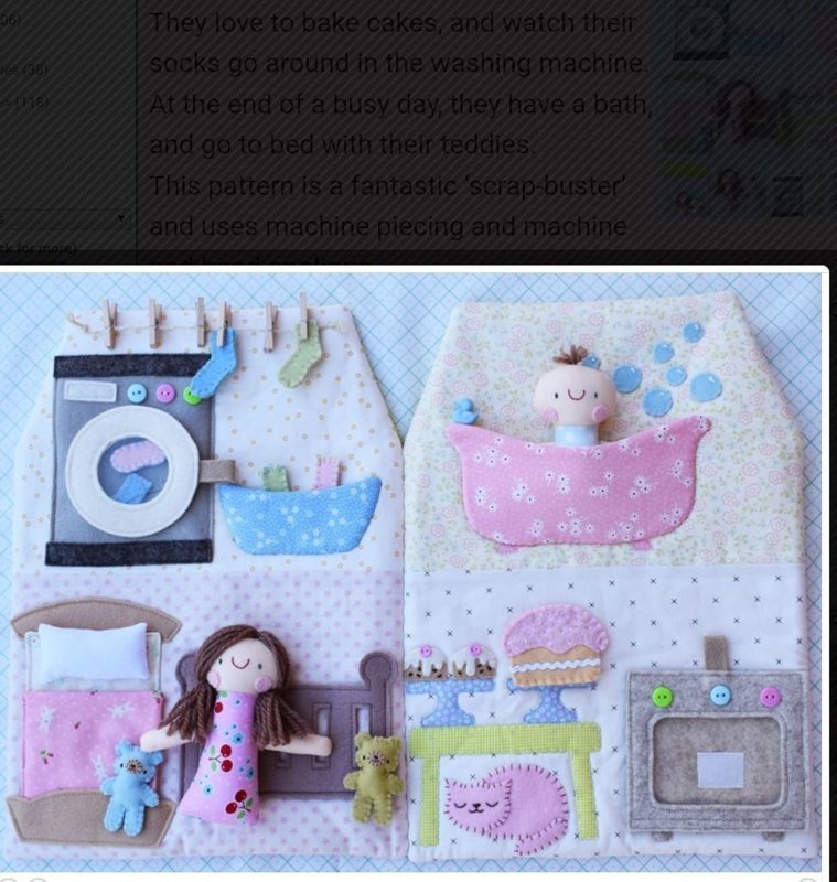 Happy House Playset Pattern