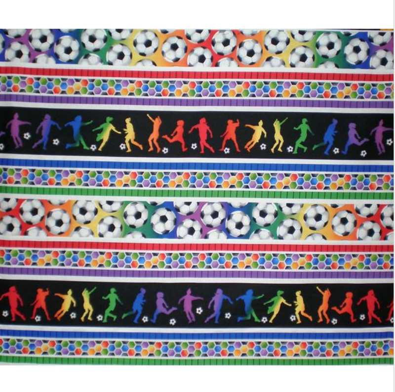 Girls Soccer Stripe