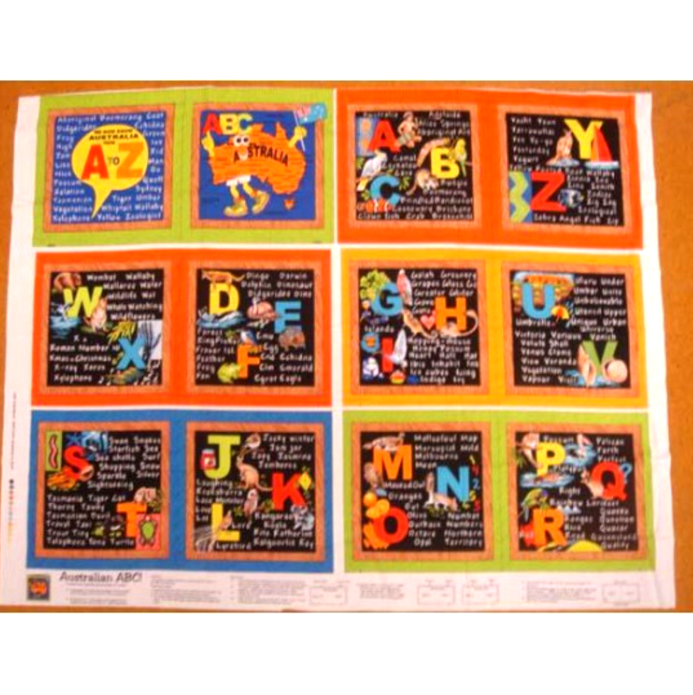 Australia A, B, C Book Panel