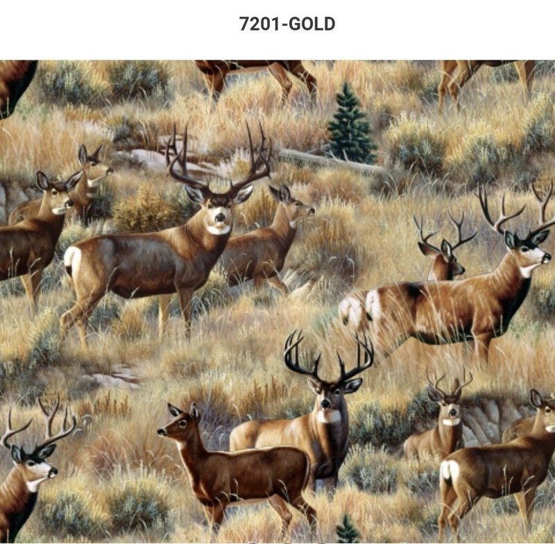 ES7201 - Mule Deer Allover