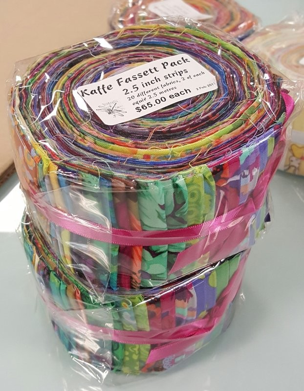 Kaffe Fassett Collective Fabrics 2.5" ×  WOF strip pack