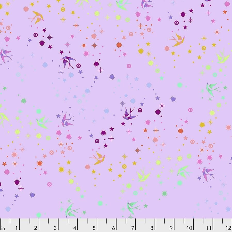 Tula Pink True Colors Fairy Dust PWTP133.LAVENDER