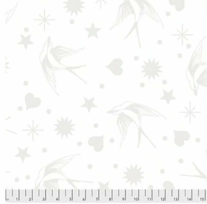 Tula Pink Linework Fairy Flakes PWTP157.PAPER