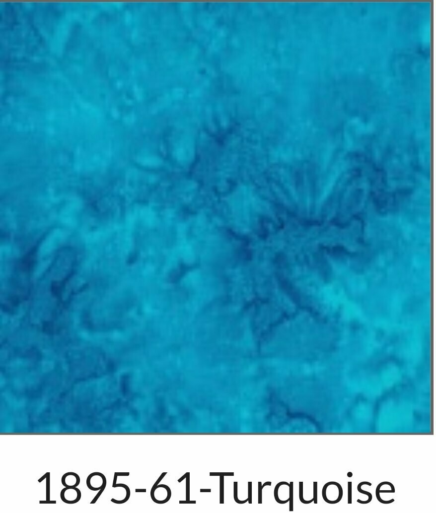 Hoffman Batik 1895 - 061 Turquoise