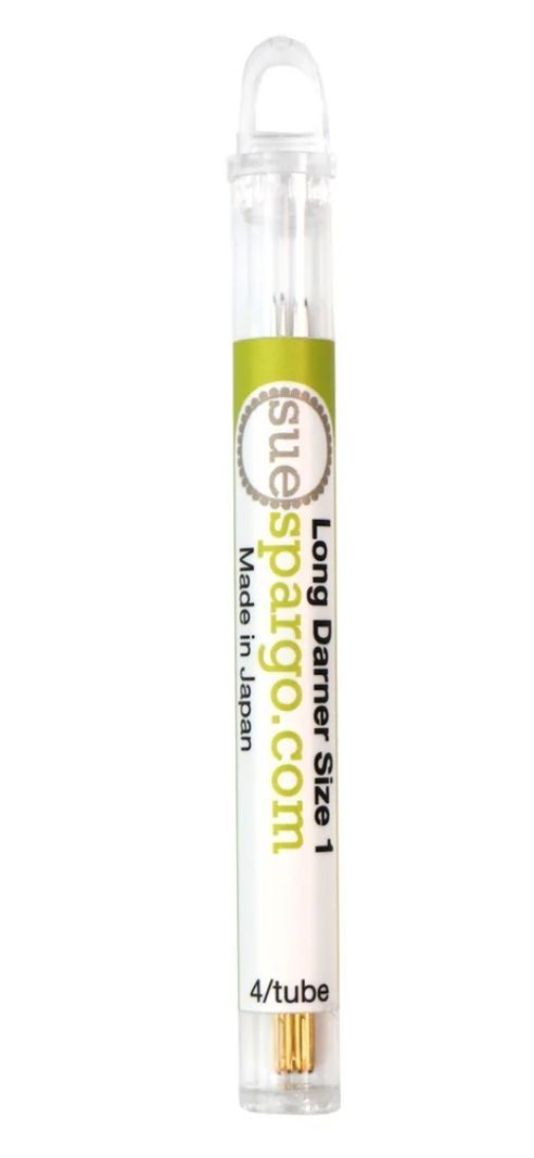 Sue Spargo Gold Eye Darner Long Needles #1