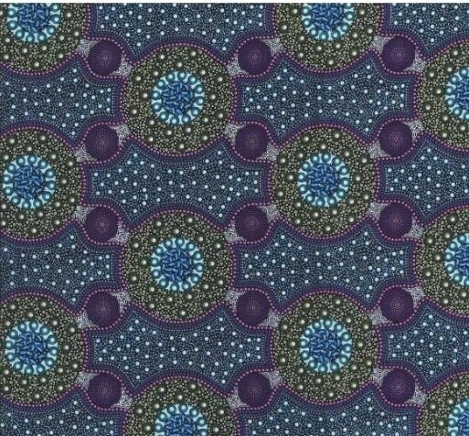 Bush Flowers Purple