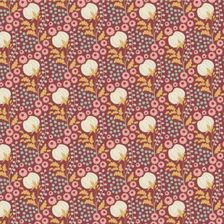Tilda Sanctuary Cottonfield Maroon 100564 Due Sept 2024