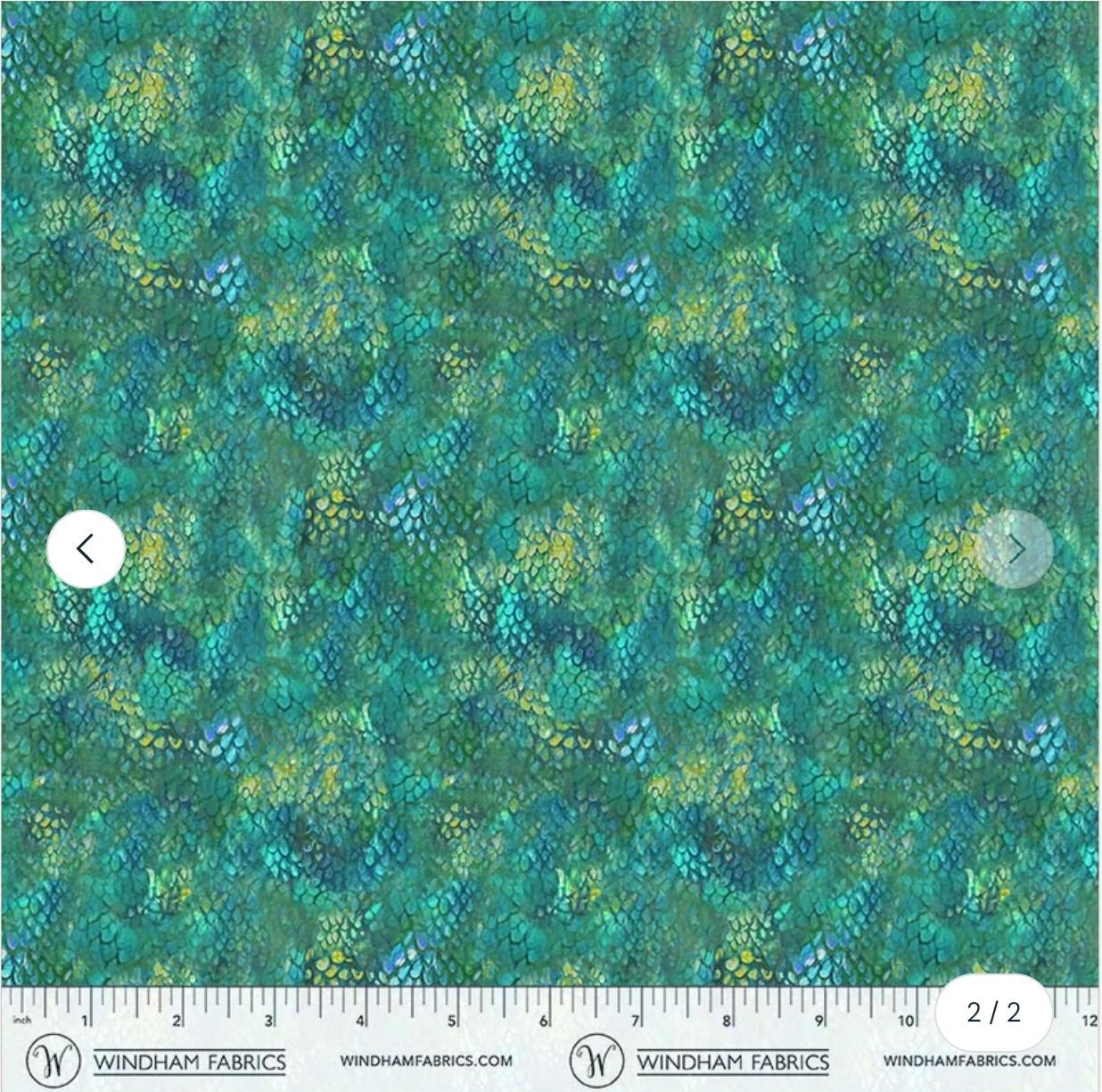 Dragon Kingdom Dragon Scales 54811D-10 Teal