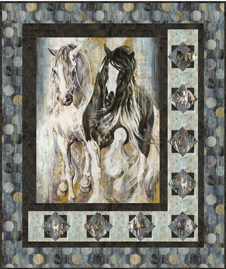 PEDIGREE MAIN ATTRACTION QUILT KIT excluding backing