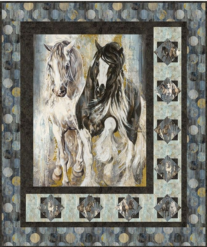 PEDIGREE MAIN ATTRACTION QUILT KIT excluding backing