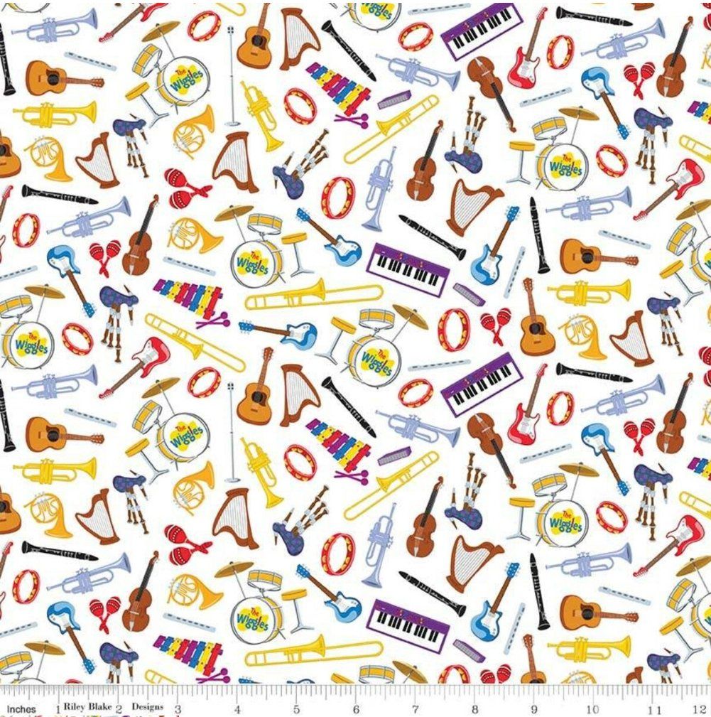 Wiggles Instruments White