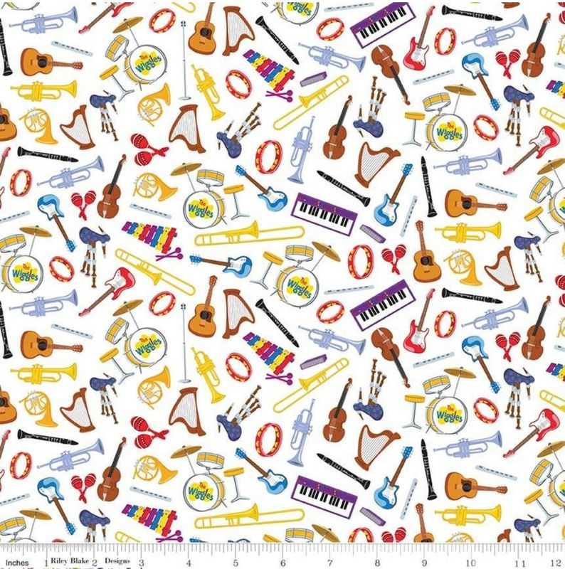 Wiggles Instruments White