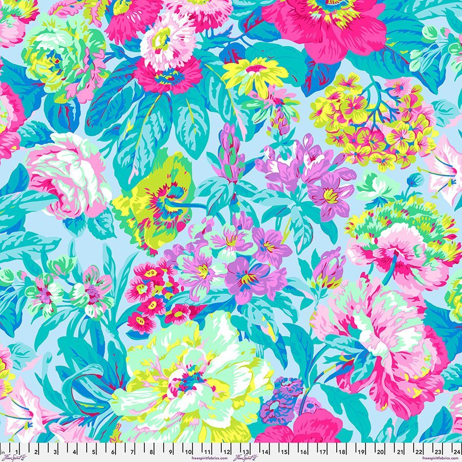 Kaffe Fassett Collective Wide Backing Voluptuous QBPJ007 PASTEL