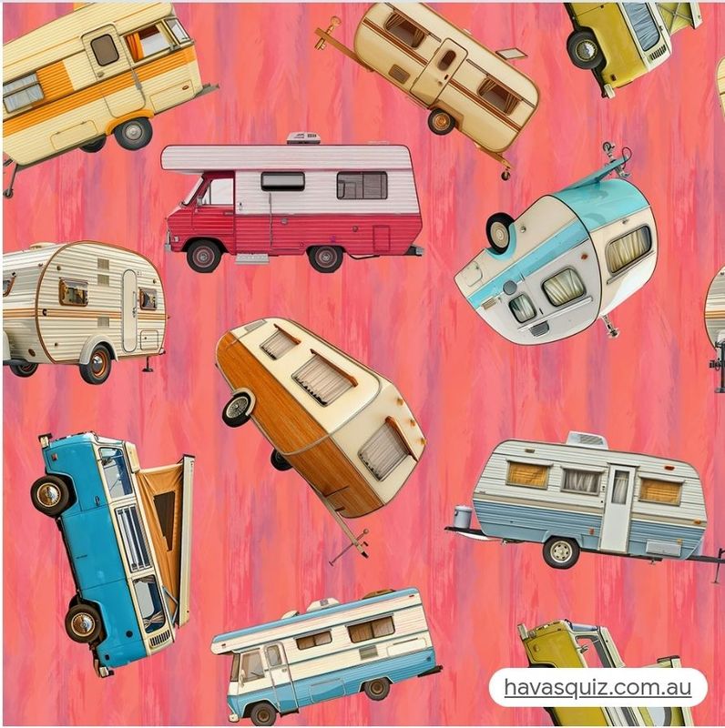 Retro Caravans 4169G Pink