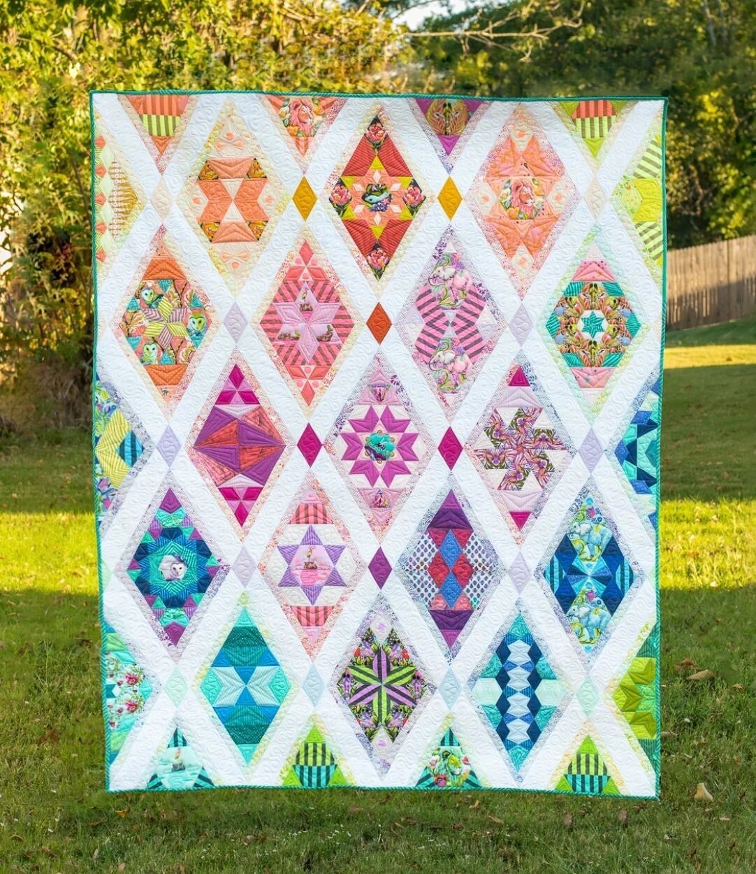 Queen of Diamond Quilt Kit Queen of Diamond Quilt Kit