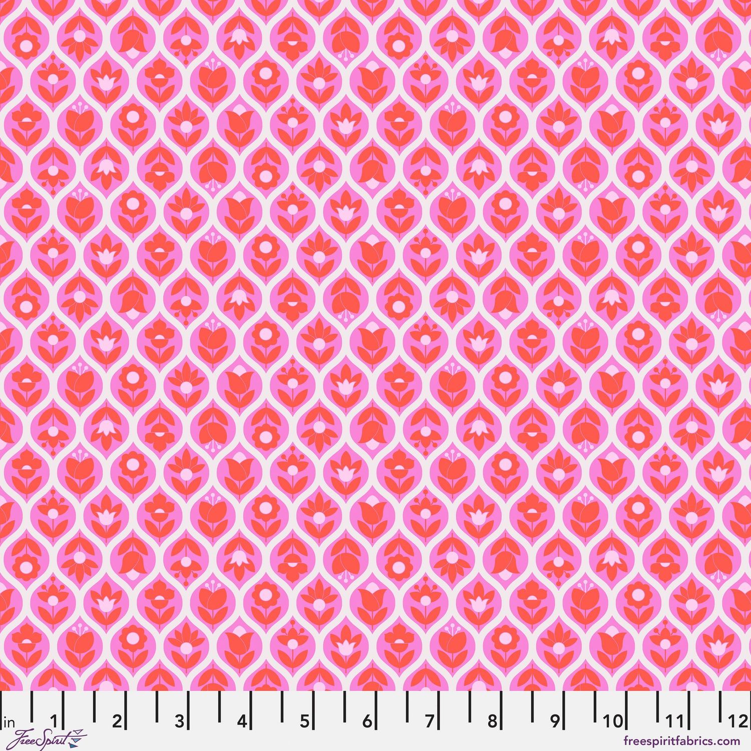 Tula Pink Legendary PWTP288 Beg Your Garden - Wild Orchid