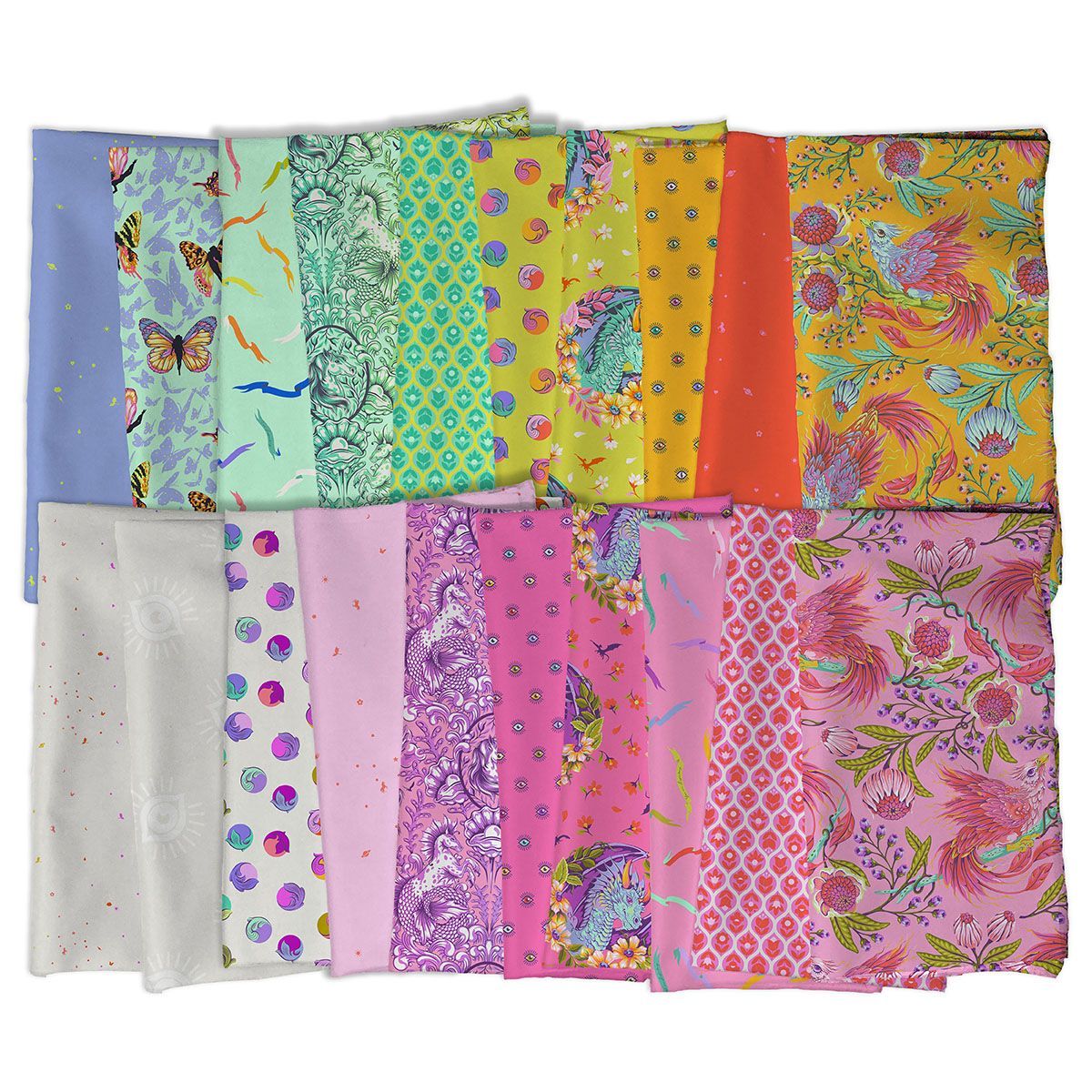 Tula Pink Legendary Fat Quarter Pack Yellow - 10 pcs