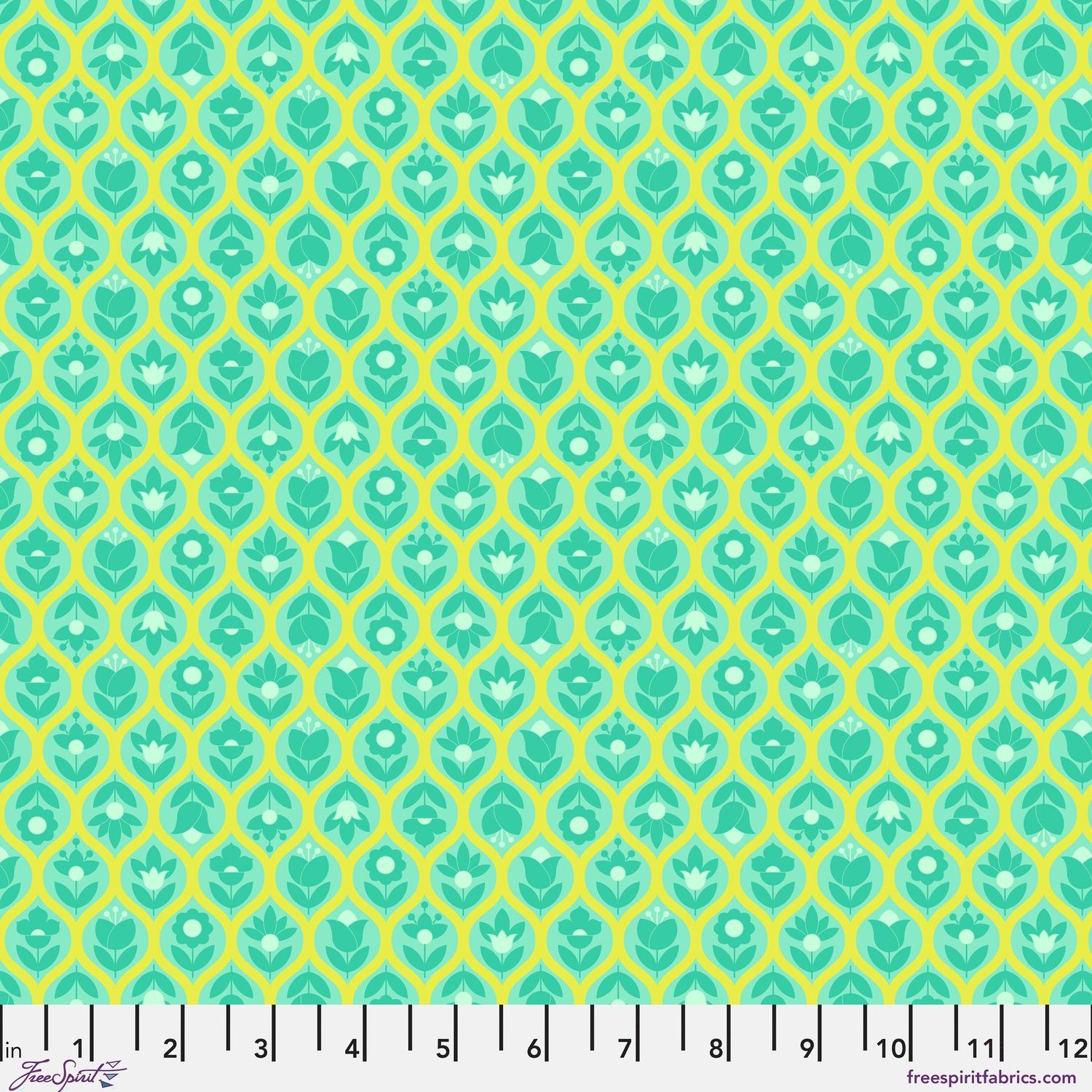 Tula Pink Legendary PWTP288 Beg Your Garden - Apple