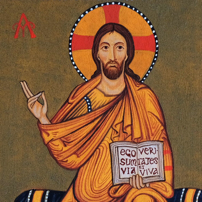 Chrystus Pantokrator i Matka Boża