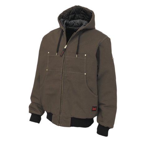 Tough Duck Hooded Duck Bomber Jacket - WJ30