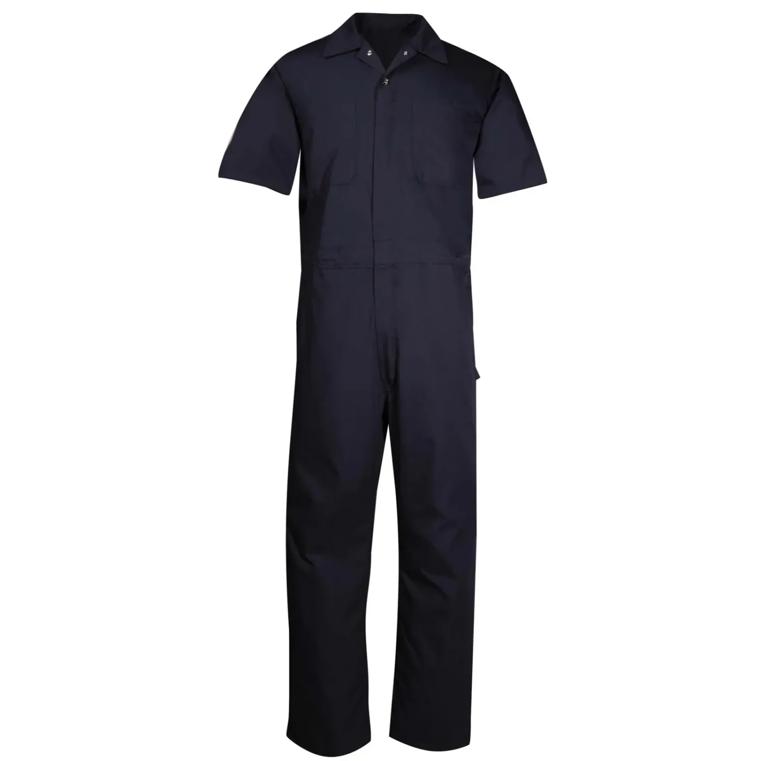 Big Bill Lightweight Poplin S/S Work Coverall - 405, Colour: Navy, Size: Small/Short