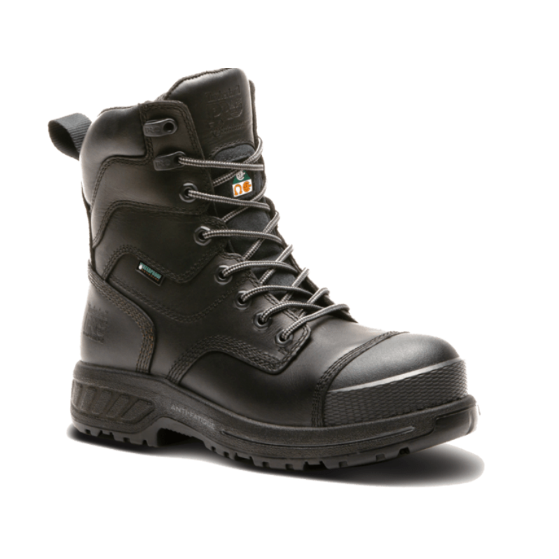TIMBERLAND 8" PRO ENDURANCE HD IMG NT WP FP CSA BOOT BLACK