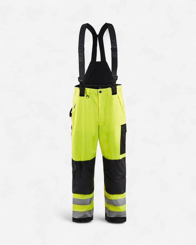Blaklader Hi Vis Shell Suspender Pants