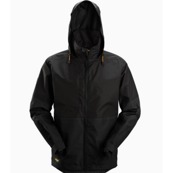 SNICKERS WATERPROOF SHELL JACKET BLK/GR*