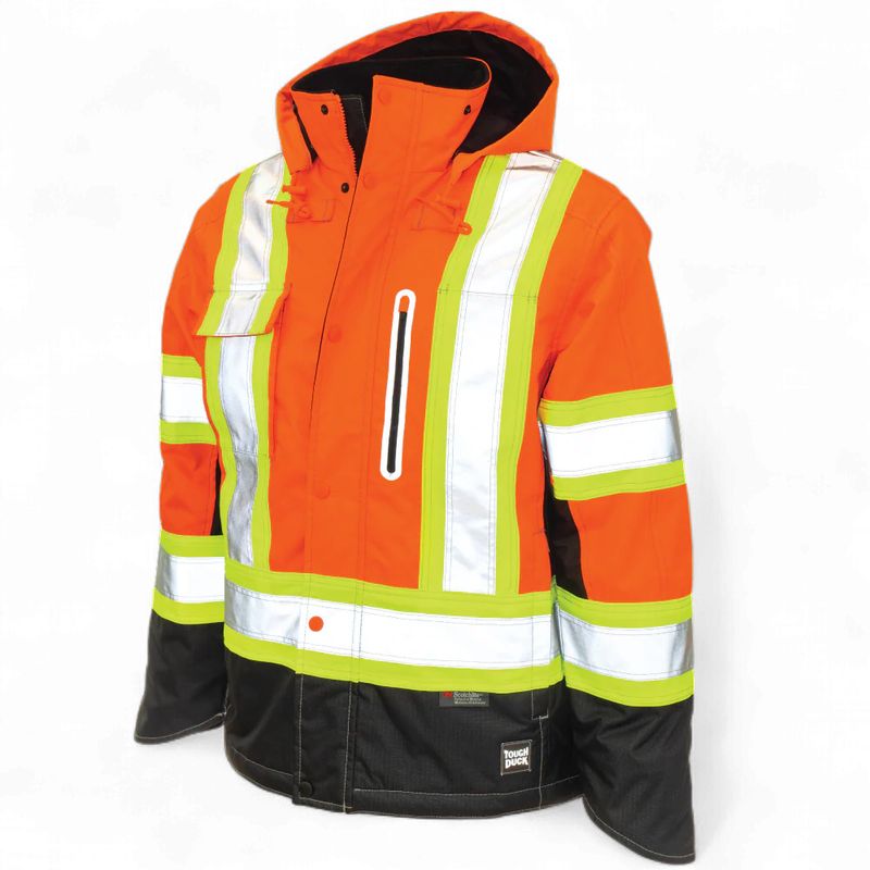 Tough Duck Fleece Lined Safety Jacket S245