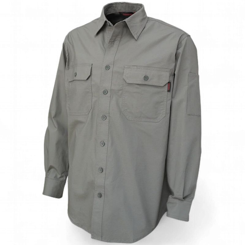 Tough Duck L/S Tough Flex Ripstop Shirt - WS19
