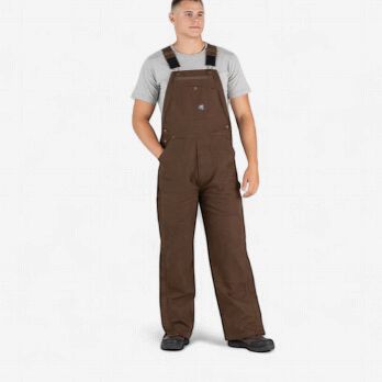 Berne Heartland Unlined Washed Duck Bib Overall