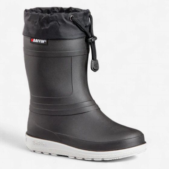 Baffin Ice Castle Boot Youth, Colour: Black, Size: 10