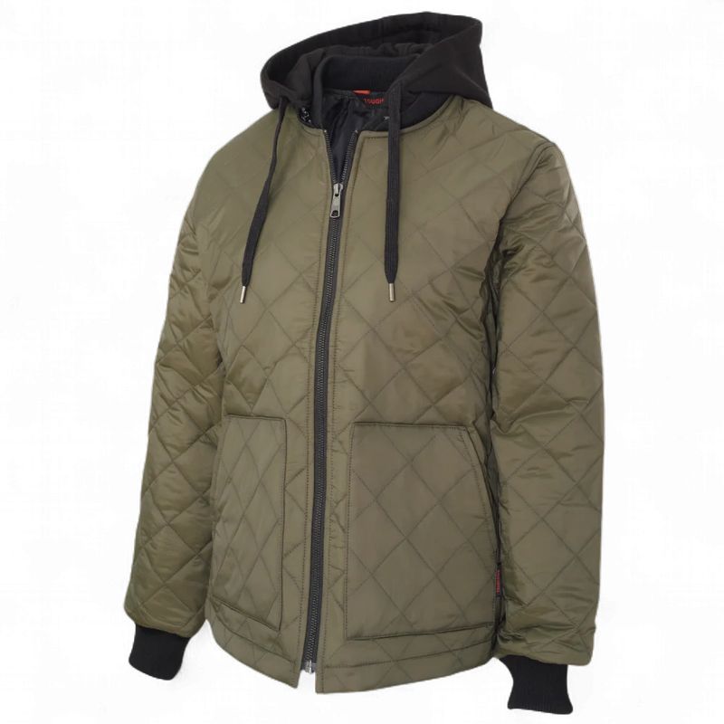 Tough Duck Women's Freezer Jacket with Zip Off Hoodie