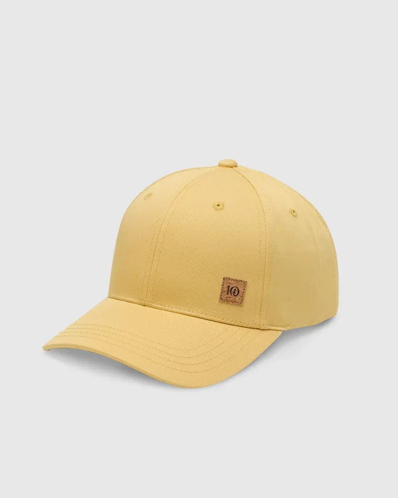 Tentree Cork Icon Elevation Cap, Colour: Dusk Yellow, Size: Onesize
