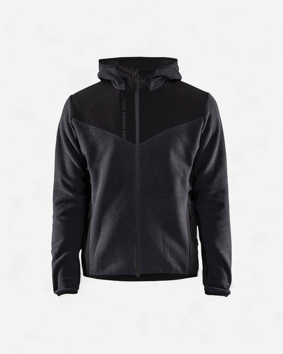 Blaklader Knitted Fleece Lined Jacket, Colour: Grey/Black, Size: S
