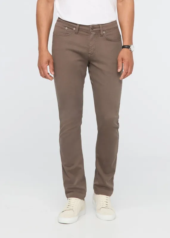 DUER No Sweat Relaxed Taper Pants - Canteen