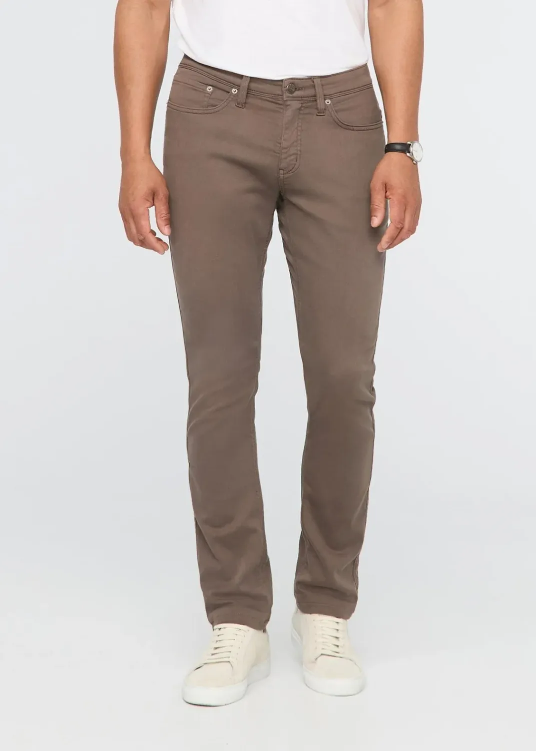DUER No Sweat Relaxed Taper Pants - Canteen, Colour: Canteen, Size: 38X30