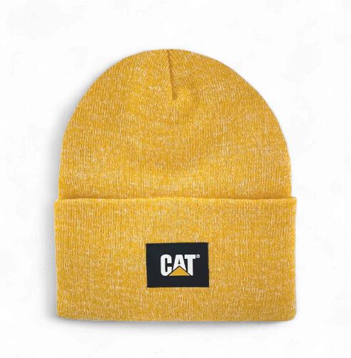 CAT Label Cuff Beanie