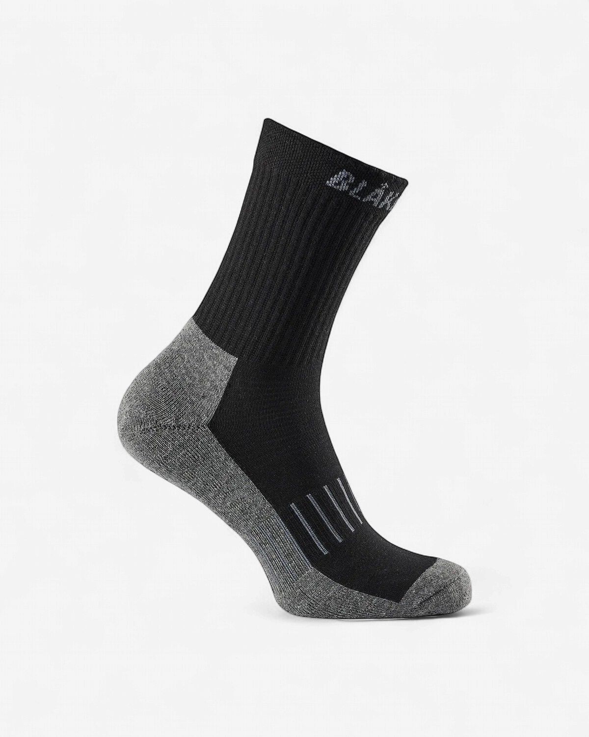 Blaklader Cotton Socks - 3 Pack, Colour: Grey/Black, Size: 7-9.5