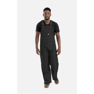 Berne Heritage Unlined Duck Overall, Colour: Black, Size: 34X34