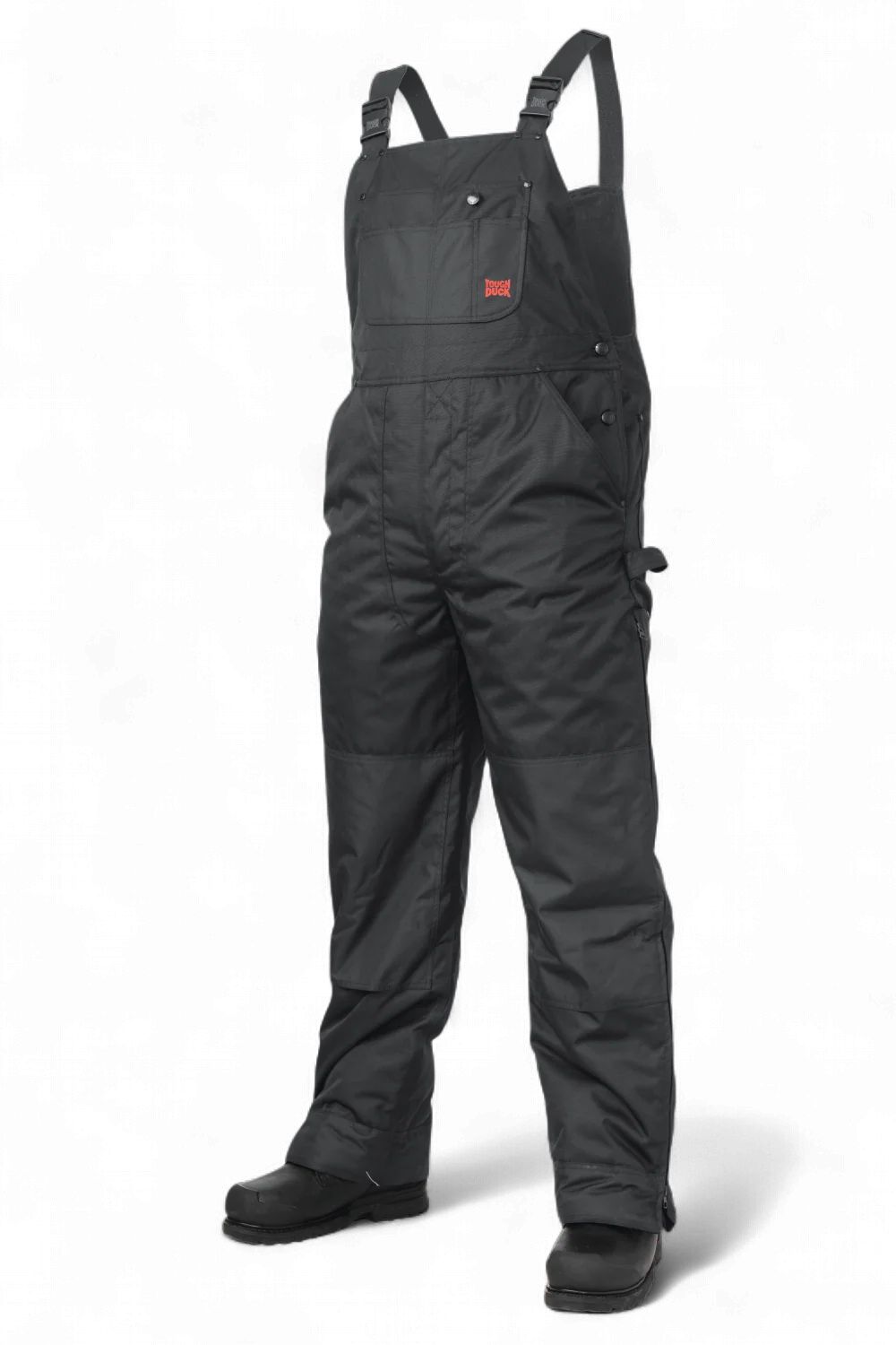 Tough Duck Insulated Bib Overall - 7910, Colour: Black, Size: XSmall