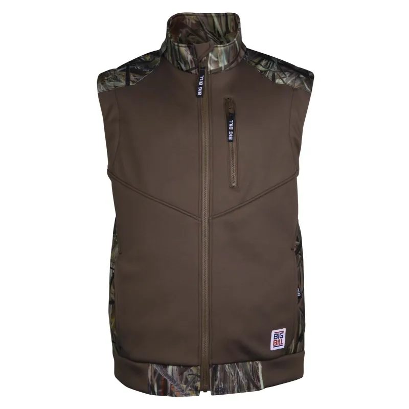 Big Bill Softshell Fleece Camo Vest - BBVTC