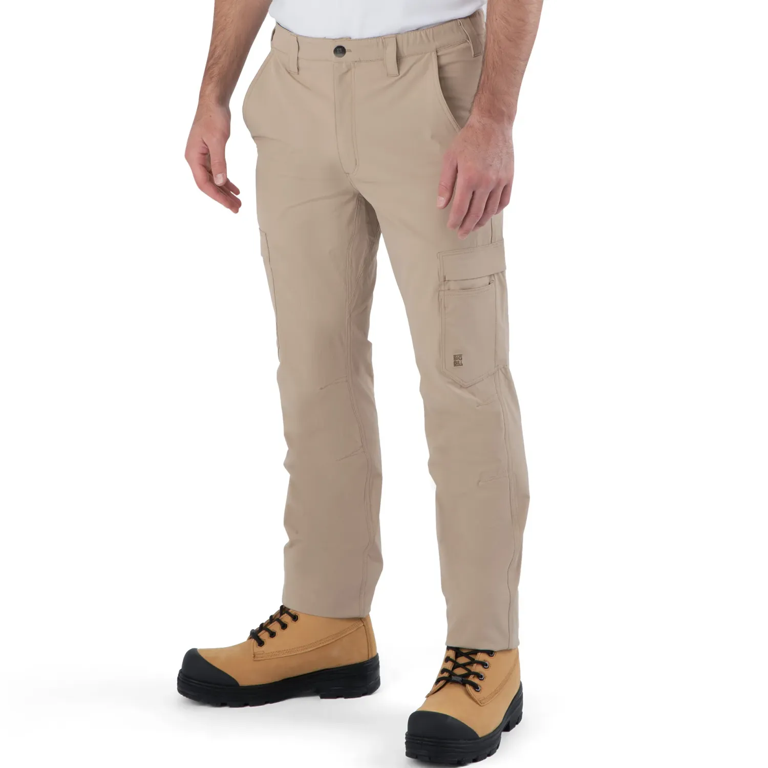 Big Bill Hiking Pant 4 Way Stretch - 3512 TAN, Colour: Tan, Size: 30X34