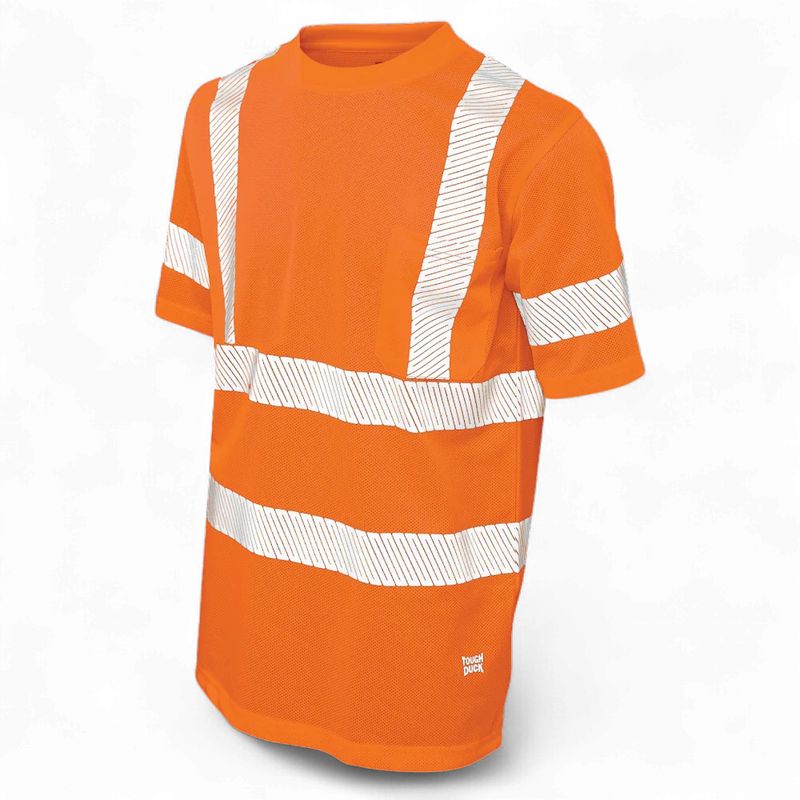 Tough Duck Micro Mesh S/S Safety T-Shirt with Pocket - ST07