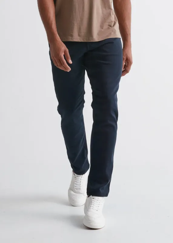 DUER No Sweat Relaxed Taper Pants - Navy